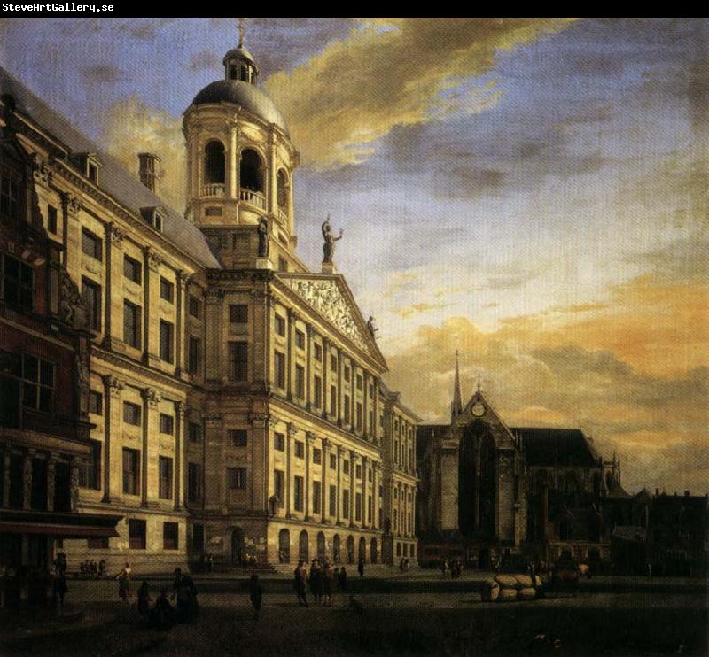 Jan van der Heyden The City Hall in Amsterdam